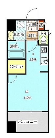 LANDIC K104の物件間取画像